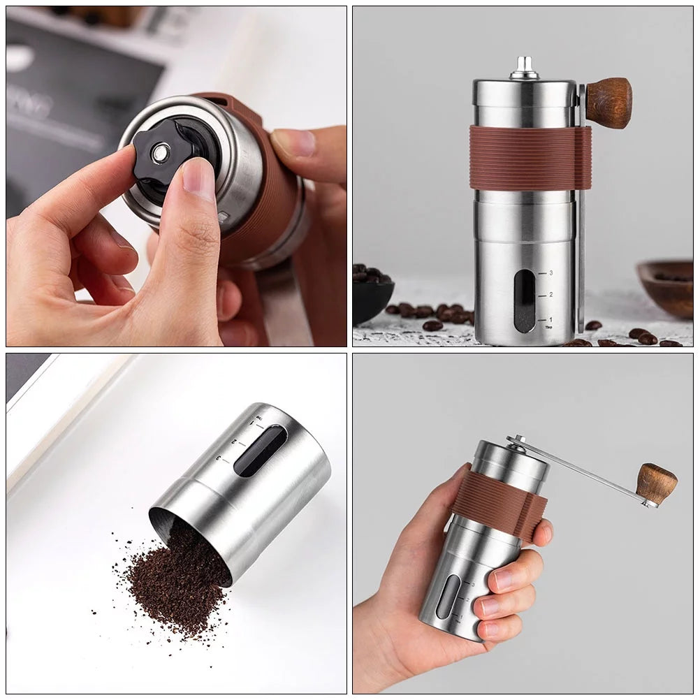 Portable Manual Coffee Maker Detachable Coffee Bean Grinder N372