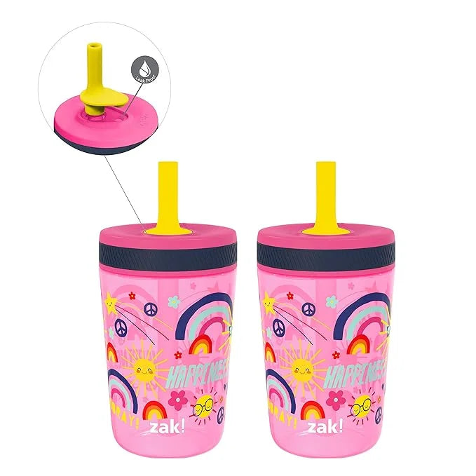 15 oz Tumbler Set with Straw and Screw-On Lid T93397