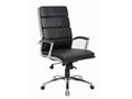 Vinyl Chair with Metal Chrome Finish V95192