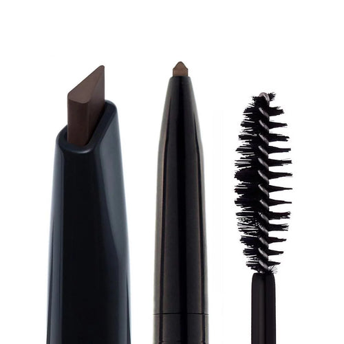 3 Pieces Dark Brown Brow Set W39473