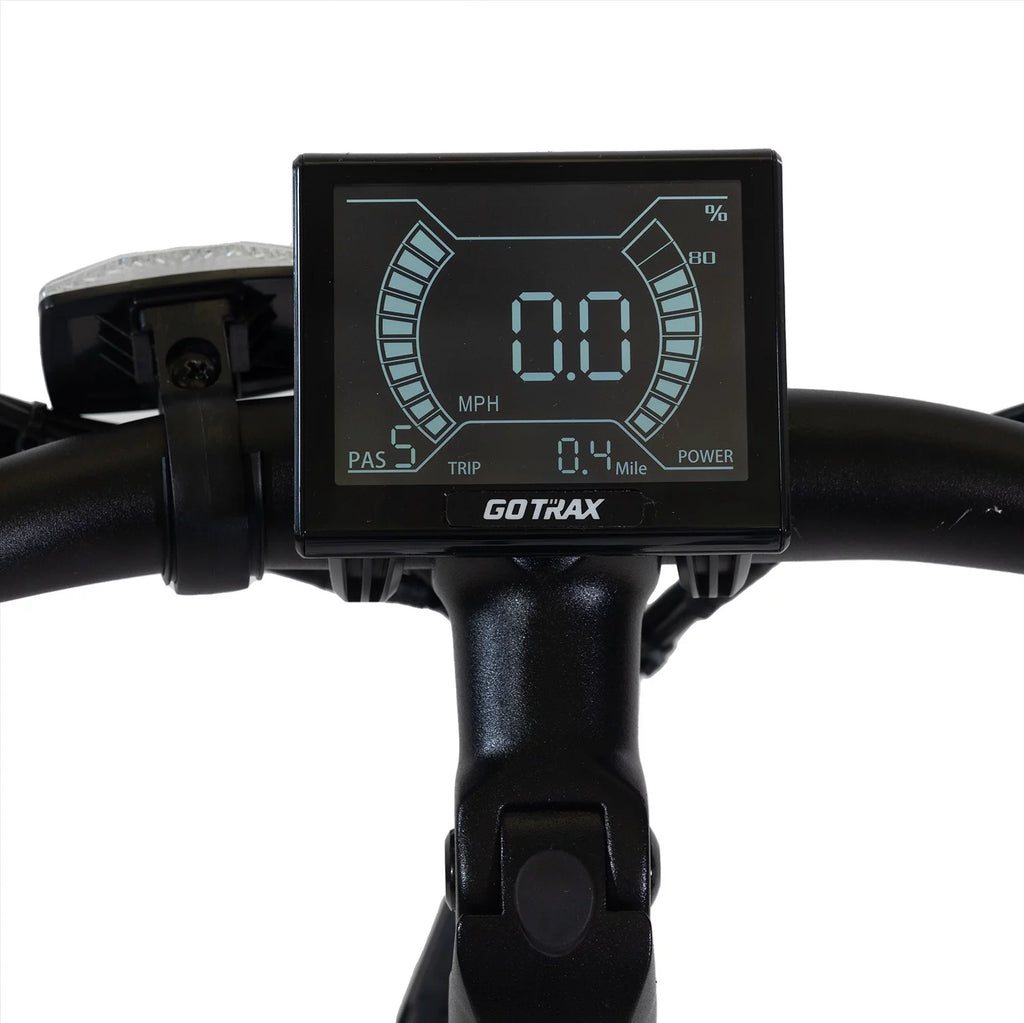 White 27.5" 350W Step Thru Electric Bike Z1378