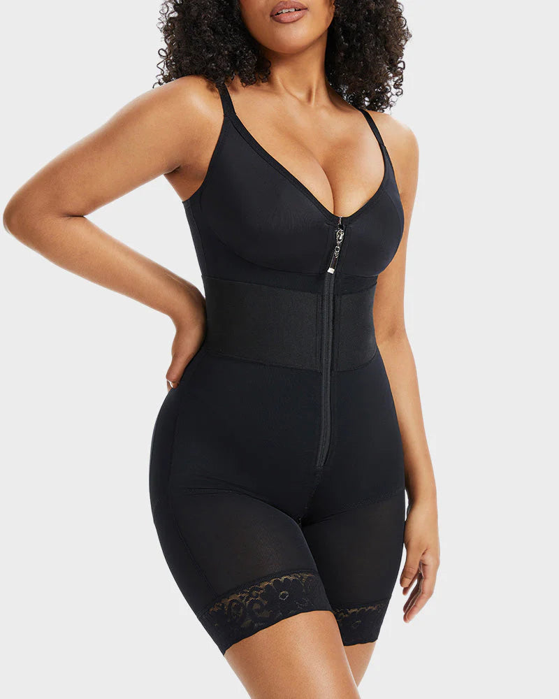 Deep V Bodysuit Shapewear D443