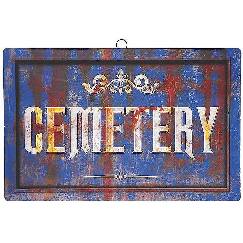 Cemetery Sign T970571
