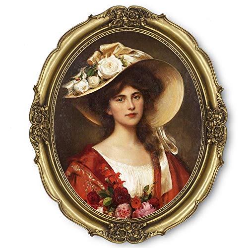 Black 11x14 Oval Picture Frames H6687