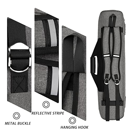 Pool Cue Case 4x4 with Backpack Straps E952