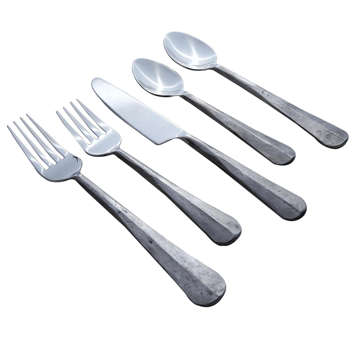 5-piece Steel Flatware Set T6649