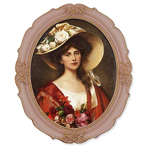 Black 11x14 Oval Picture Frames H6687