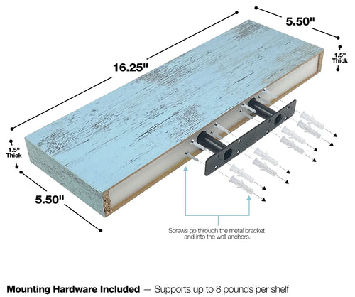 3-Pack Floating Shelves A11997
