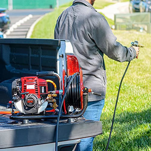 1.3HP Skid Sprayer with 100ft Hose and 500 PSI Pump Z3313