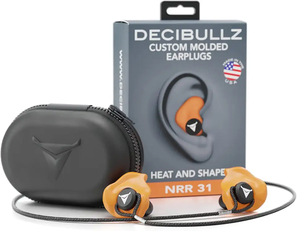 Custom Molded Earplugs Pro Pack Orange D4873