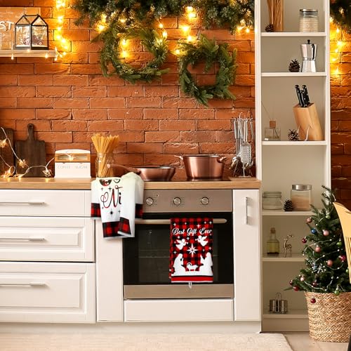 11 Pcs Christmas Kitchen Towels and Spoons Set P401723