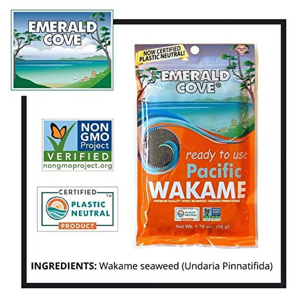 Dried Seaweed 1.76-Ounce Bags Pack of 6 M997
