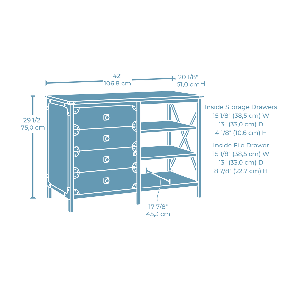 Commercial Office Credenza L73888