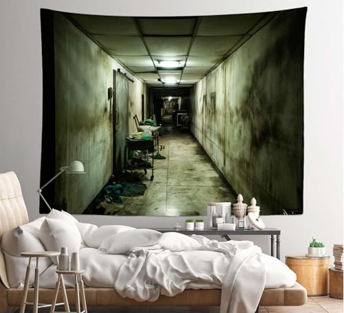 Abandoned Hospital Tapestry 118''x78'' I520503