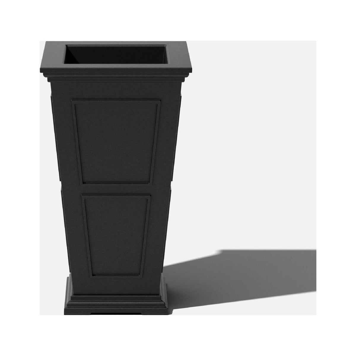 Black 28" Plastic Planter K96621