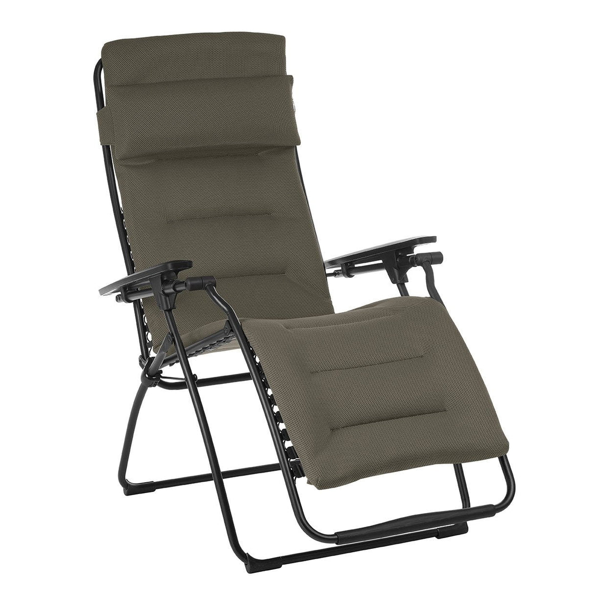 Taupe Zero Gravity Outdoor Recliner Chair 2 Pack N735506
