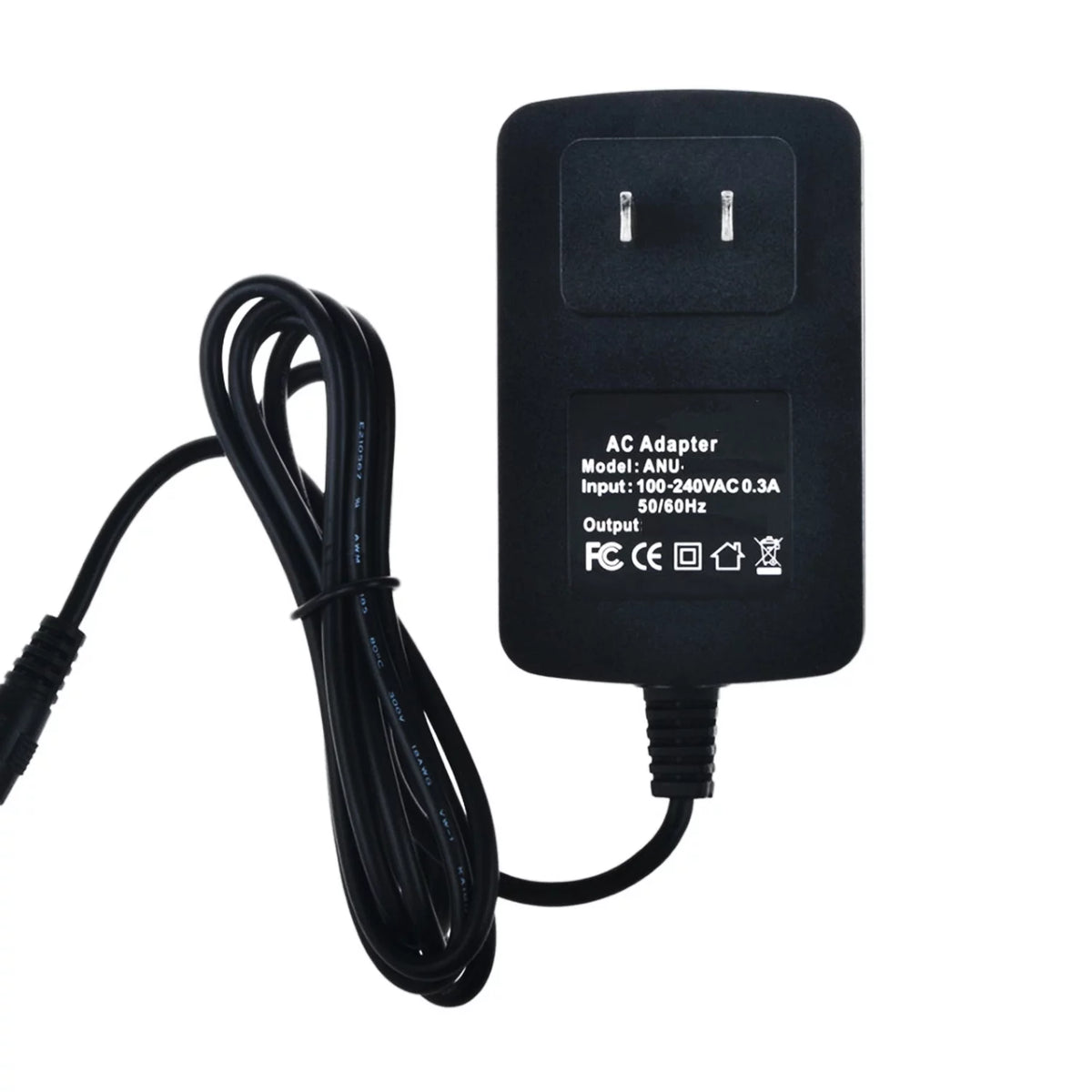 4ft AC-DC Adapter Replacement Power Supply Cord Cable B722