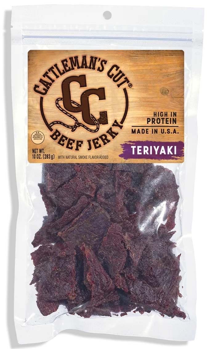 Teriyaki Beef Jerky 10oz Resealable Bag N78731