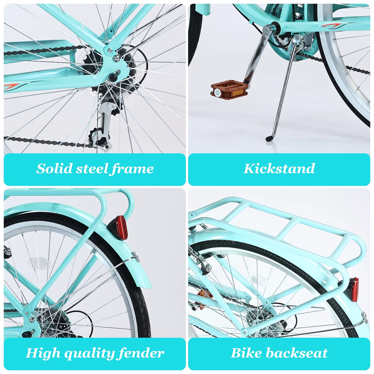 26 inch 7 speed Cruiser Bike F28864