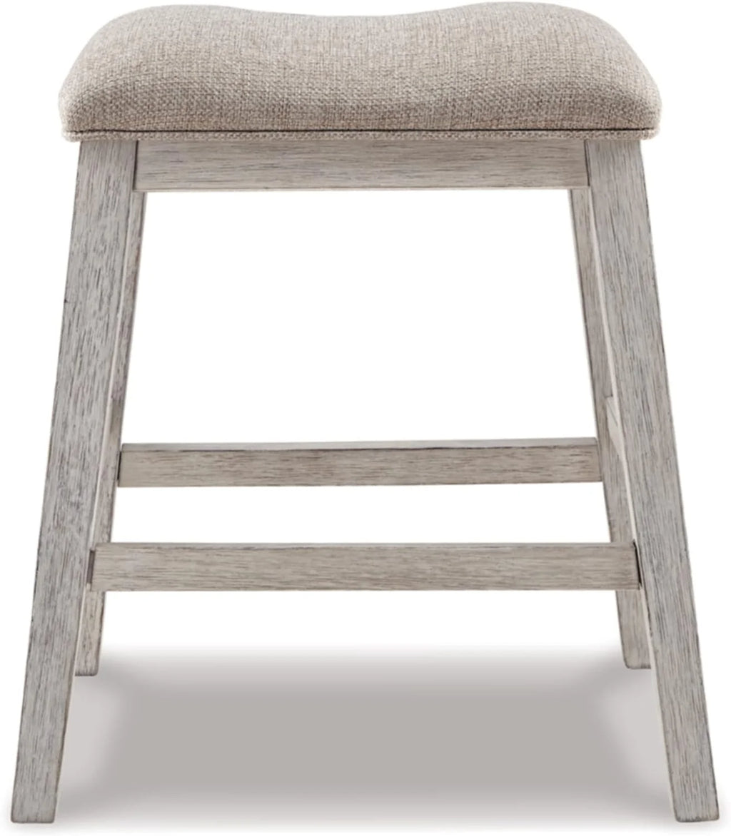 24" Counter Height Upholstered Barstool, Set of 2 X3391