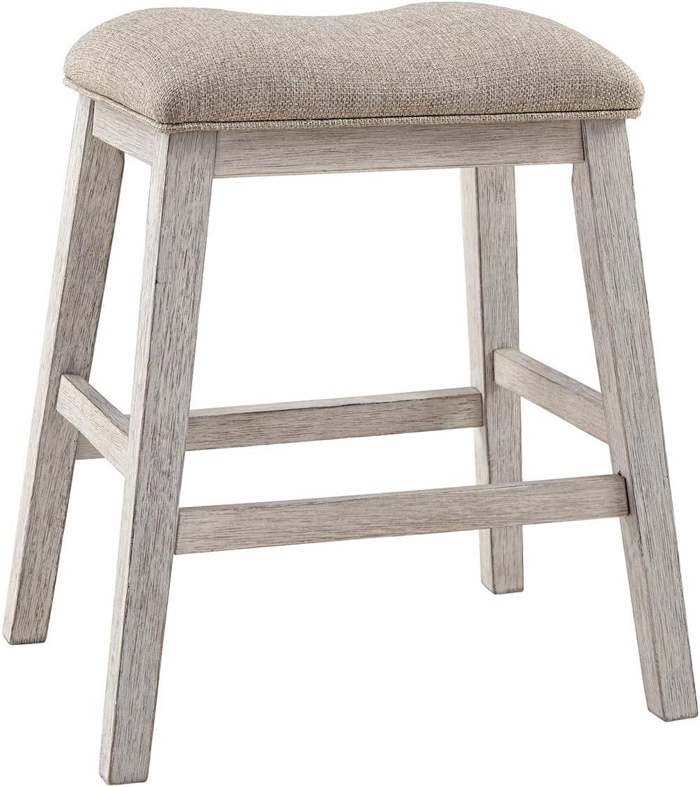 24" Counter Height Upholstered Barstool, Set of 2 X3391