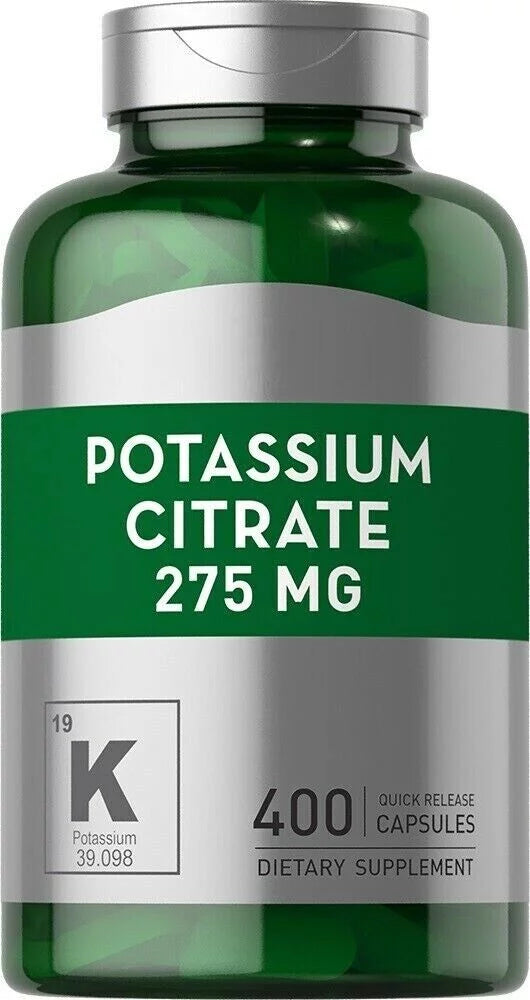 Potassium Citrate 275mg 400 Caps Z99575