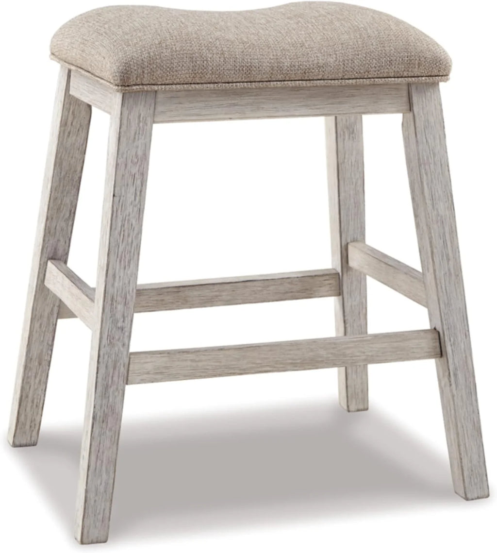 24" Counter Height Upholstered Barstool, Set of 2 X3391