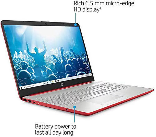15.6" HD Laptop Intel Pentium Gold 16GB DDR4 256GB SSD Windows 11 Scarlet Red M663293