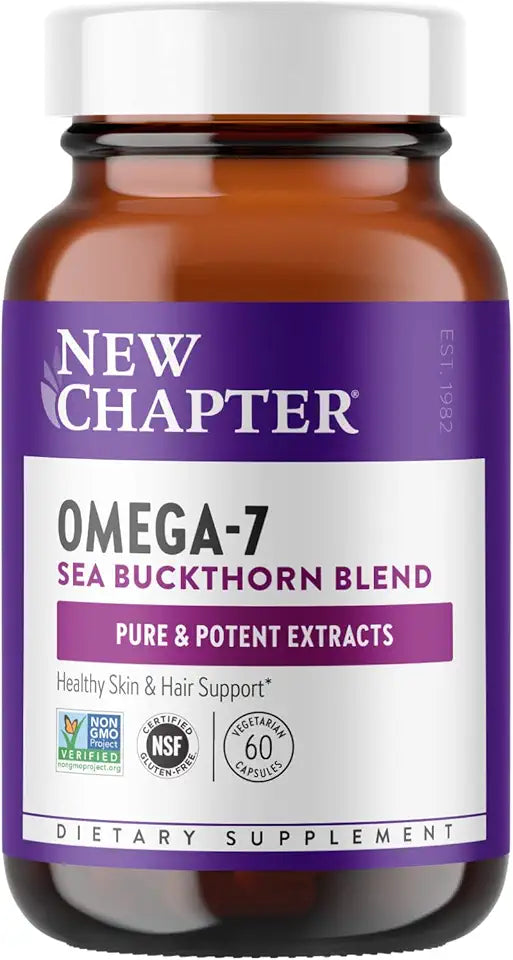 Omega 7 Sea Buckthorn 60 Vegetarian Capsules H84550