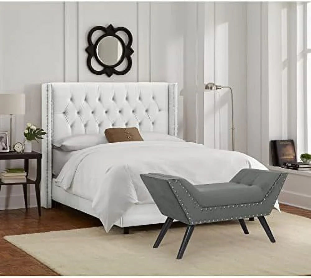 Yellow Accent Bed Bench N173052