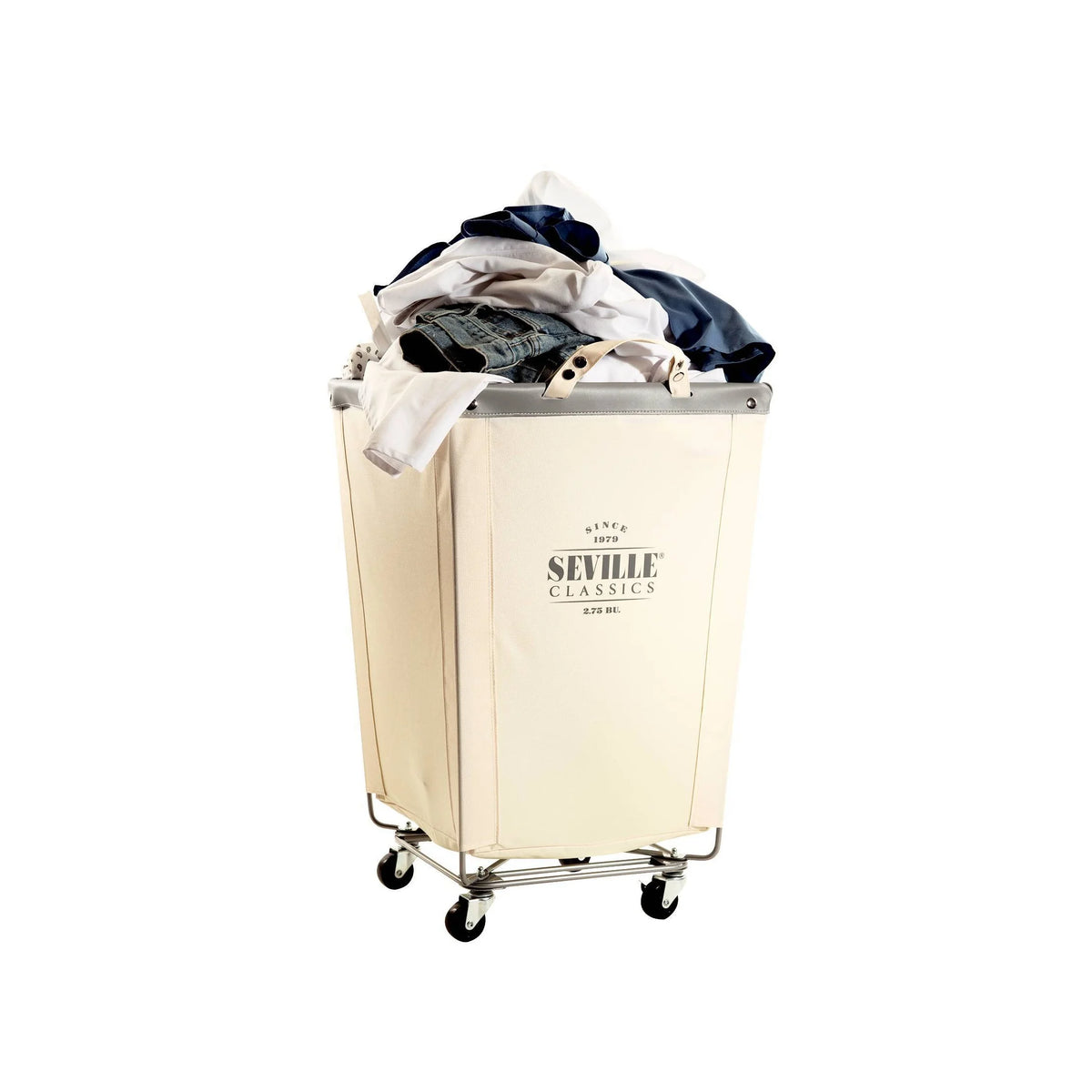 Heavy Duty Canvas Laundry Hamper K1897