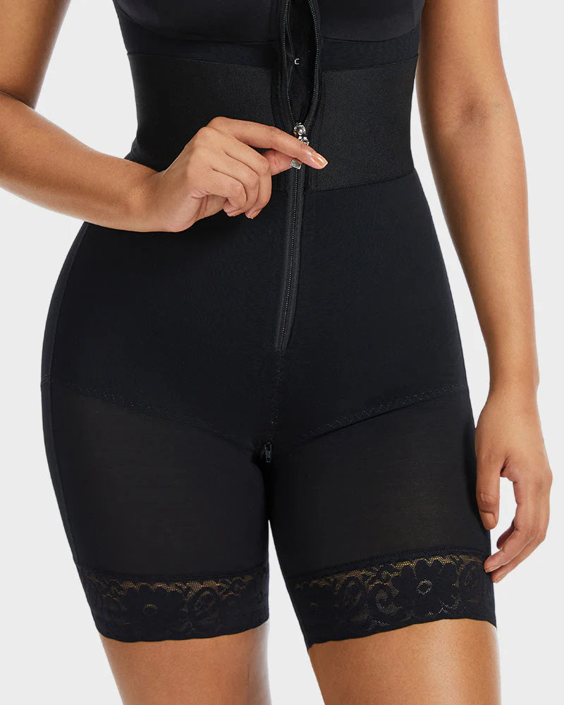 Deep V Bodysuit Shapewear D443